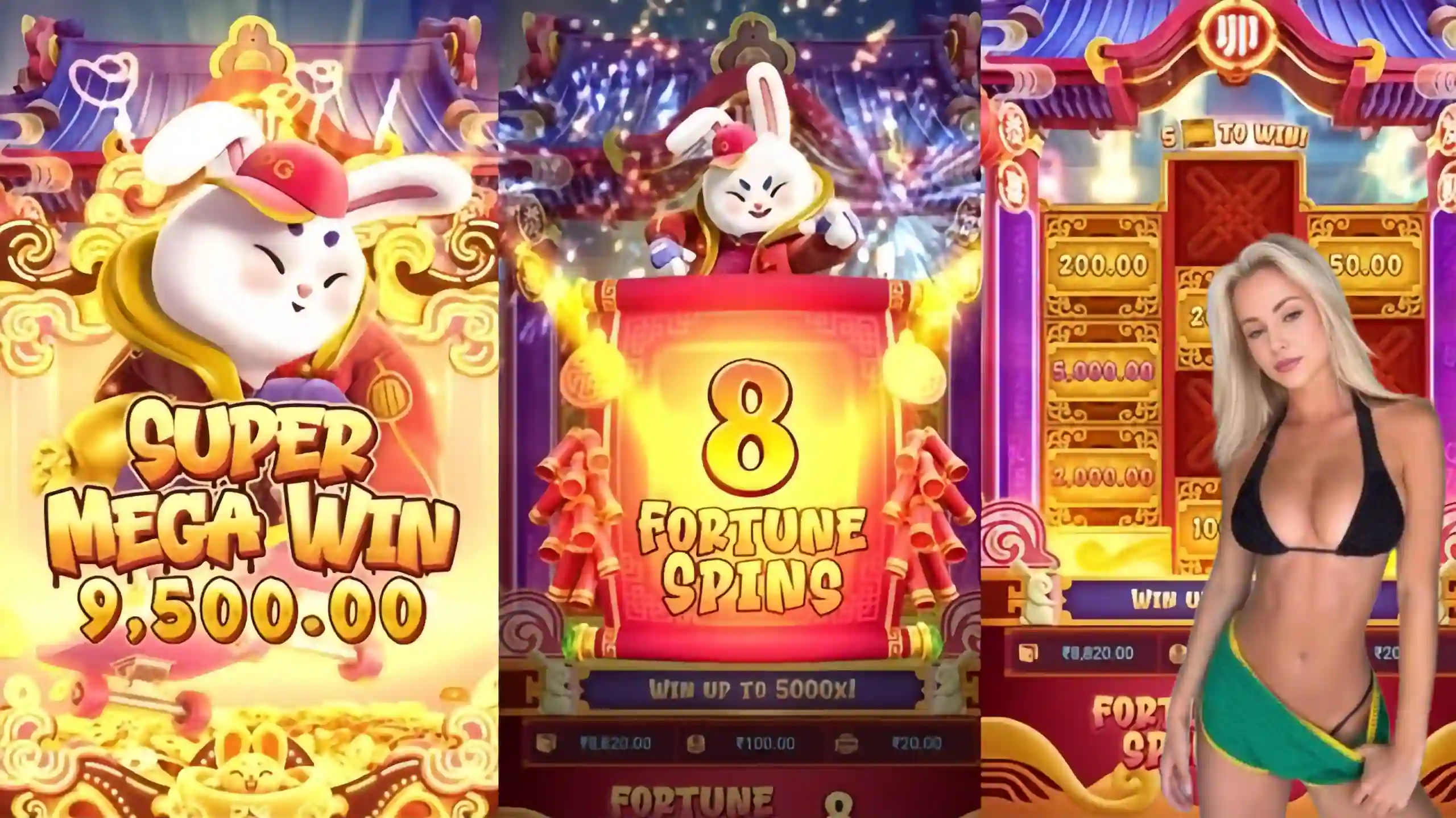 Wild Expansivo Fortune Rabbit 26a - Coelho Dourado que Expande